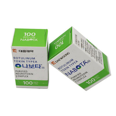 50IU 100U 150UI 200U Allergan Botox Botulinumtoxin Typ A Innotox Botulax Nabota Rentox Meditoxin BTX