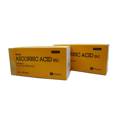 Huons Ascorbinsäure Reines Vitamin C Vc Aufhellungsschmiere Injektion 50 Ampullen