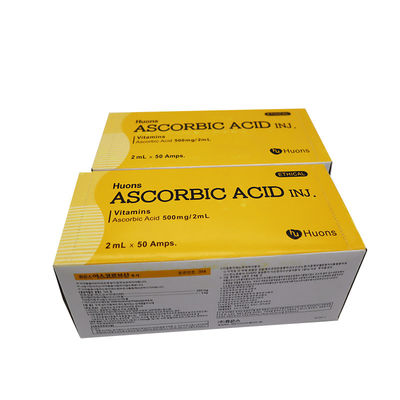 Huons Ascorbinsäure Reines Vitamin C Vc Aufhellungsschmiere Injektion 50 Ampullen
