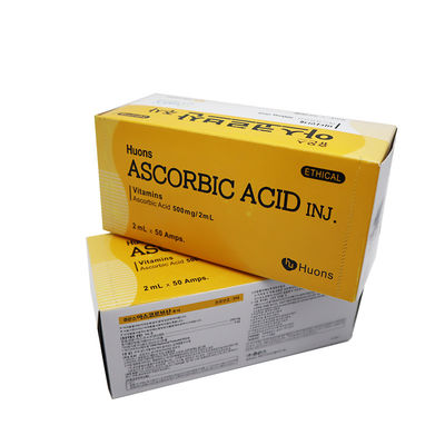 Huons Ascorbinsäure Reines Vitamin C Vc Aufhellungsschmiere Injektion 50 Ampullen