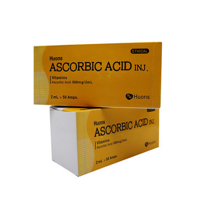 Ascorbinsäure reines Vitamin C Vc Aufhellungsschmiere Injektion 50 Ampullen