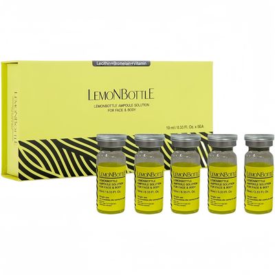 Zitronenflasche 10mlx5 Fettlösung Injektion Cellulite und Übergewicht reduzieren