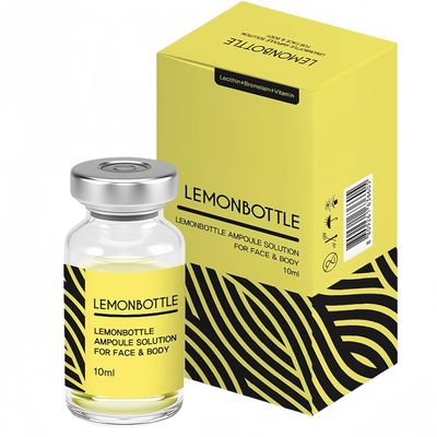 Fettlösung Zitrone Flasche 10ml*5 Für Fett Aufgelöste Cellulite Schmelze das gespeicherte Fett
