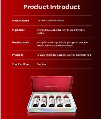 Die rote Ampule Schluck Fett Gewichtsverlust Lipo Lab für Körper Brust Hals