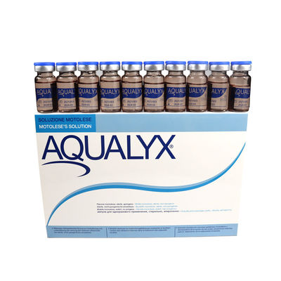 Aqualyx Fettlösungs-Injektionen Kabelline Injektionslipolyse ppcs Lösung Verlustgewicht 8ml x 10 Flaschen AQUALYX