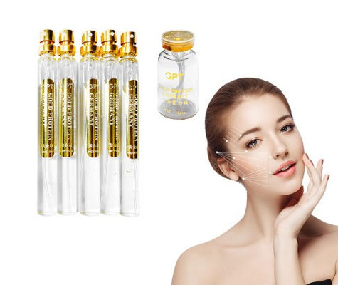 Goldprotein-Peptid-Gesichtskollagen des Serum-5pcs, das Aufzug verlegt