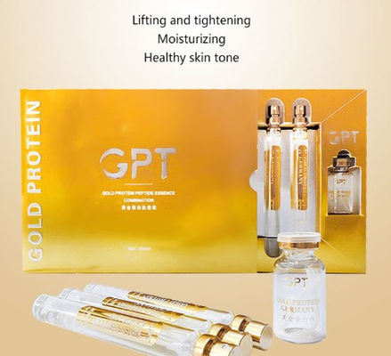 Goldprotein-Peptid-Gesichtskollagen des Serum-5pcs, das Aufzug verlegt