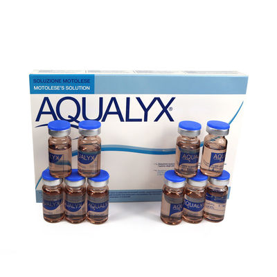 Aqualyx Fettlösungs-Injektionen Kabelline Injektionslipolyse ppcs Lösung Verlustgewicht 8ml x 10 Flaschen AQUALYX