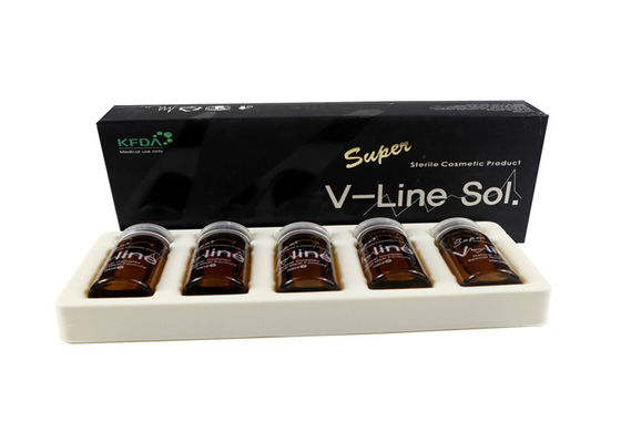 V-Line Lipolyse Fettlösungs-Injektionen Kinn 5 ml X 5 Schläuche