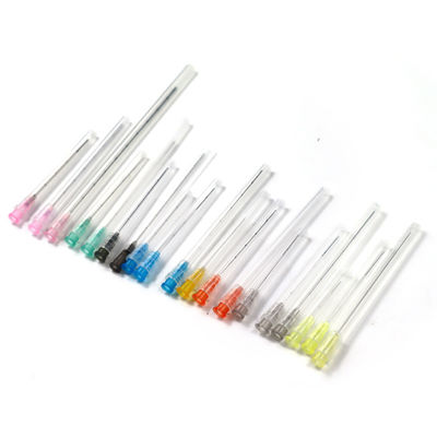 Großhandel Edelstahl Hautfüllmittel Gesichtsfüllung 22g 23G 25g 38mm 50mm Flexible Fein stumpfe Mikro Spitze Kanüle Nadel