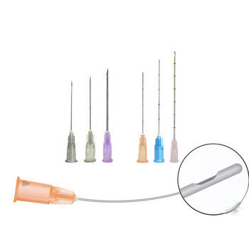 Schönheitsinjektion Mikrokannula Stumpfe Spitze Nadel 14g 15g 16g 18g 22g 38mm 50mm 60mm 70mm