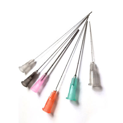 Großhandel Edelstahl Hautfüllmittel Gesichtsfüllung 22g 23G 25g 38mm 50mm Flexible Fein stumpfe Mikro Spitze Kanüle Nadel
