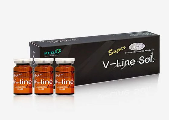 5 Stück*10 ml Fettlösungs-Injektionen für das Gesicht Lipolytische Super-V-Linie Sol