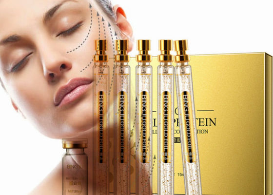 24k Gold Protein Peptid Gewinde Gesichts-Hals-Lift