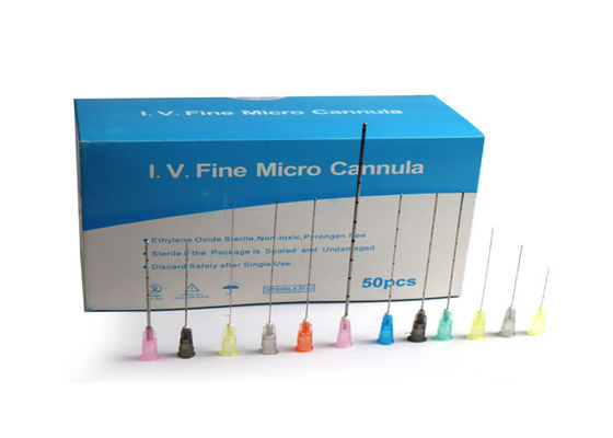 14g 16g 17g 18g 19g 38mm 50mm Mikrokannula Stumpfe Schönheitsnadel für 14G-34G