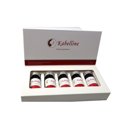 Kabelline Fettlösungs-Injektionen 5 Durchstechflaschen X8ml Gesichts- und Körperschlankheitslösung Konturserum Schönheitsartikel