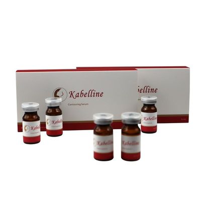 Kabelline Fettlösungs-Injektionen 5 Durchstechflaschen X8ml Gesichts- und Körperschlankheitslösung Konturserum Schönheitsartikel