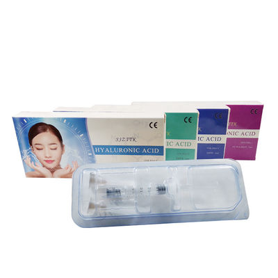 1 ml 2 ml Ha Cross Linked Dermal Lip Filler Injektierbarer Nasen Umformungsfiller für das Gesicht
