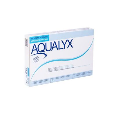 Aqualyx 10 X 8 Ml Durchstechflaschen Fettlösende Injektionen für Gesicht und Körper