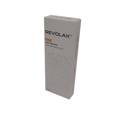 Dermal Filler Anti-Aging Injektionsfiller HA 1.1 ml Revolax Feine tiefe Sub-Q Faltenfiller