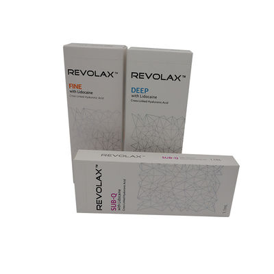 Dermal Filler Anti-Aging Injektionsfiller HA 1.1 ml Revolax Feine tiefe Sub-Q Faltenfiller