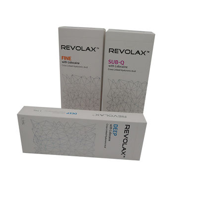 Dermal Filler Anti-Aging Injektionsfiller HA 1.1 ml Revolax Feine tiefe Sub-Q Faltenfiller