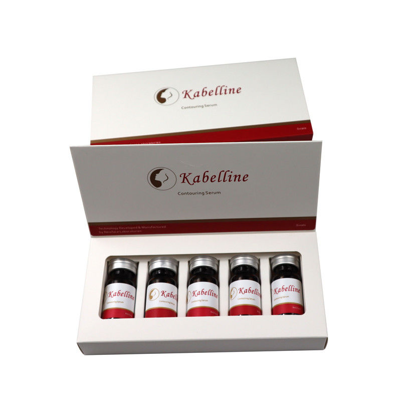 Kabelline Fettwegspritzen Lipolyse Gesicht 8ml*5 Fläschchen Behandlung von Fettleibigkeit Kybella