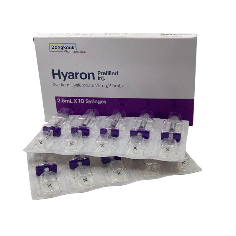 HYARON Skin Booster Glow KIT - 10 Spritzen X 2,5 ml Kreuzverknüpfte Hyaluronsäure-Füllung