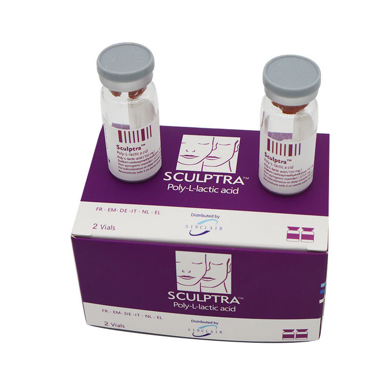 Fördert die Kollagenproduktion Sculptra PLLA Poly-L-Lactic Demal Filler Hintern Gesicht Injektionssculptra