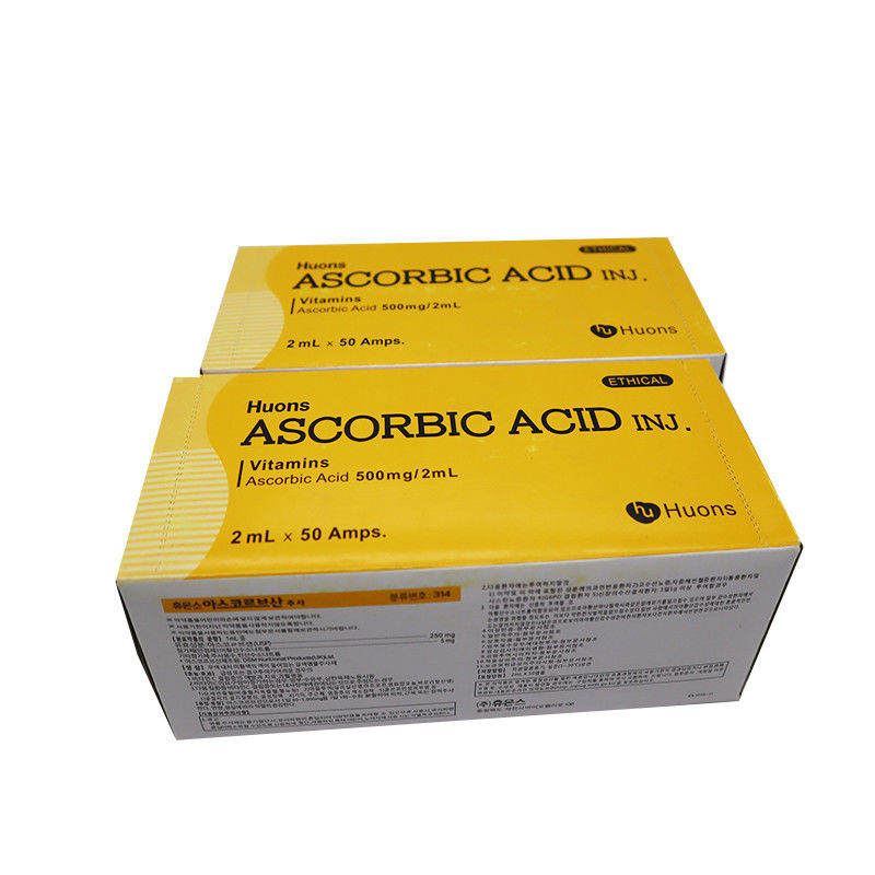 Huons Ascorbinsäure Reines Vitamin C Vc Aufhellungsschmiere Injektion 50 Ampullen