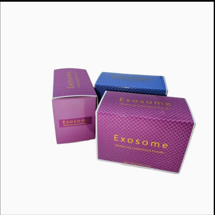 Exosome Anti-Aging Akne Entfernen Haarwachstum Haut reparieren Weißen Haut Falten entfernen Lyophilisiertes Pulver Serum Set