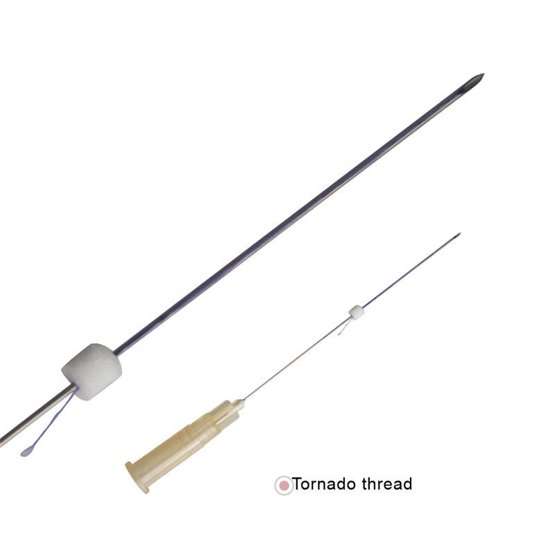 korean cog lift absorbierbare Nähte pdo mono tornado Schraube fio silhouet Faden lisos Draht scharfe Nadel 29g 31g 30gx13mm