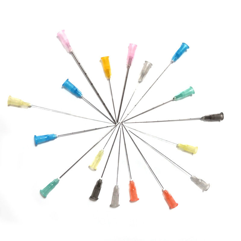 Großhandel Edelstahl Hautfüllmittel Gesichtsfüllung 22g 23G 25g 38mm 50mm Flexible Fein stumpfe Mikro Spitze Kanüle Nadel
