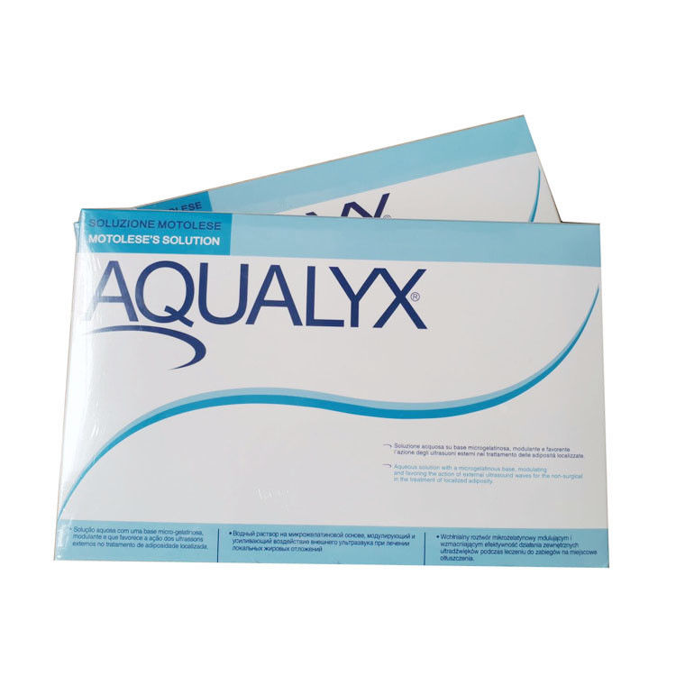 Aqualyx Lösung PPC Fettlösungs-Injektionen 10 Durchstechflaschen X 8 ml Gesichts- und Körperminderung